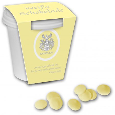 Trinkschokolade " mmm " Weiß 30g