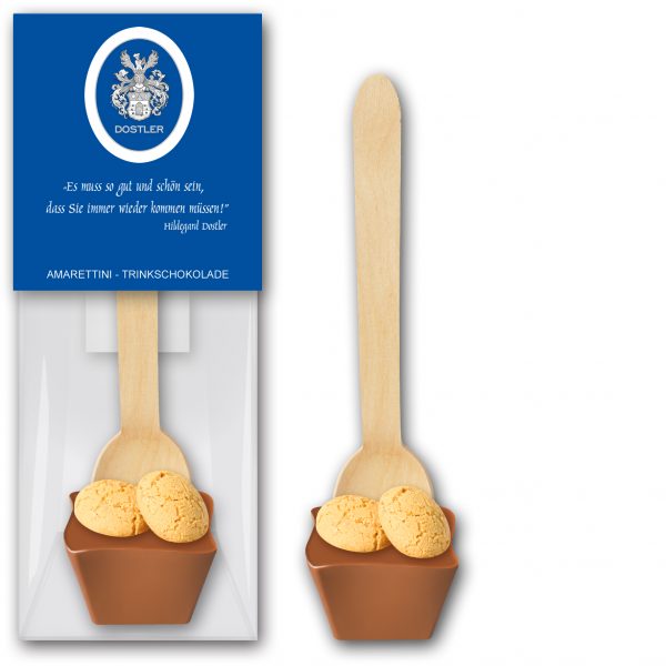 Trinkschokolade mit Amarettokeksen 45g