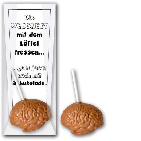 Trinkschokolade Hirn 45g – Bild 3