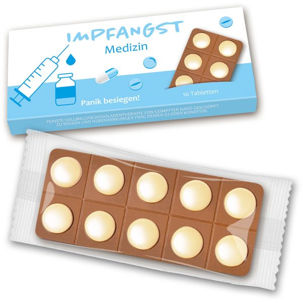 Impfangst - Schokolade 25g