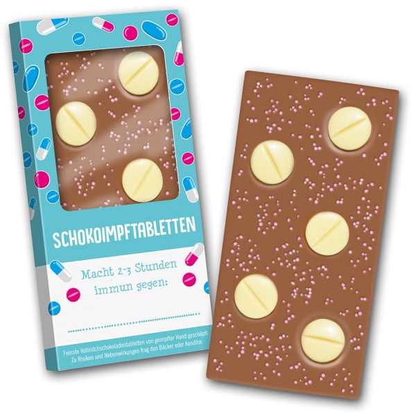 Impftabletten - Schokolade 140g