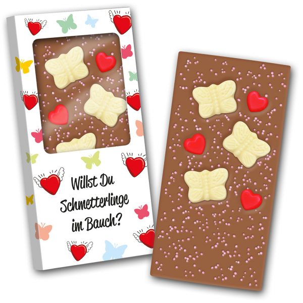 Schmetterlinge - Schokolade 140g