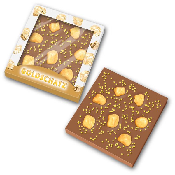 Goldschatz - Schokolade 50g