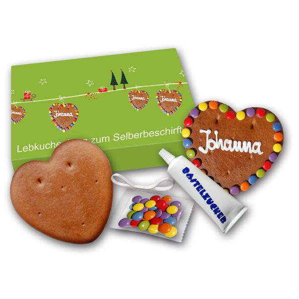 Bastel-Lebkuchenherz 100g