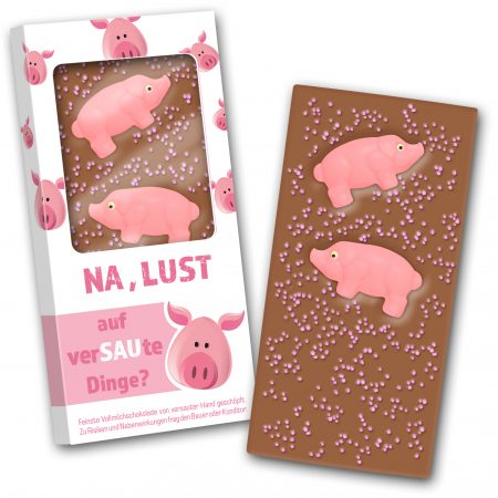 Schweine Schokolade 140g