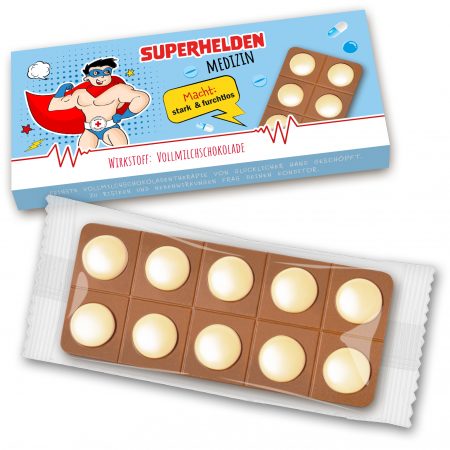 Superheldmedizin - Schokolade 25g