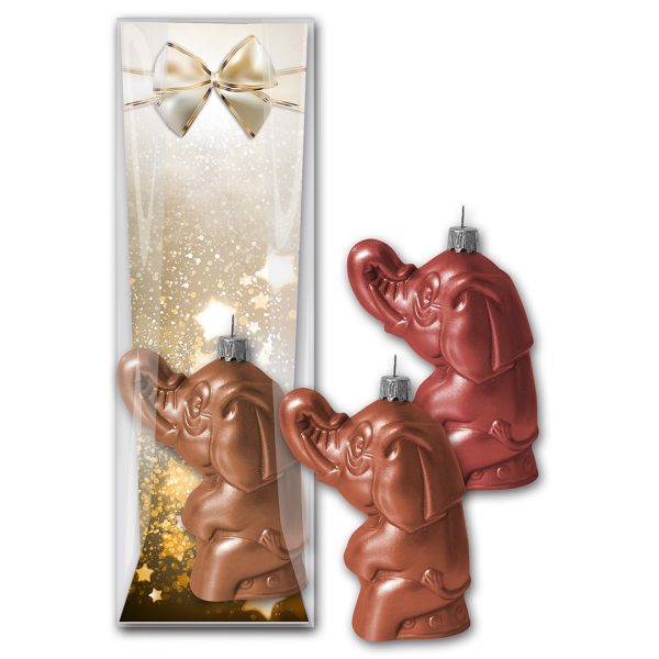 Christbaumkugel Elefant 65g