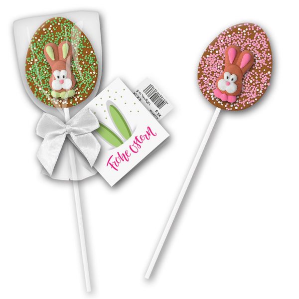 Osterlolly mit Zuckerhase 20g